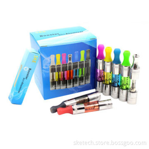 Electronic Cigarette Atomizers Booster with Dual Coil, Easy to Refill